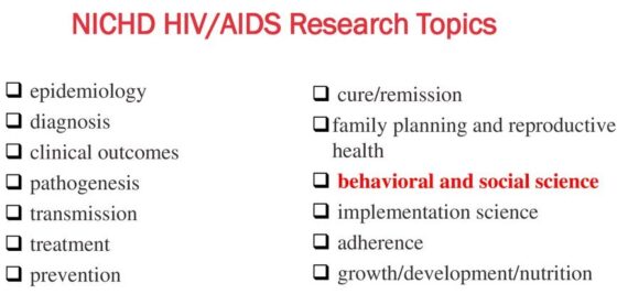 HIV and Aids Research Project Topics