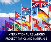 International relations research project topics