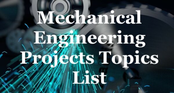 Mechanical Engineering Trade Project Titles