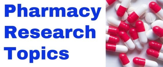 Pharmacy Research Project topics